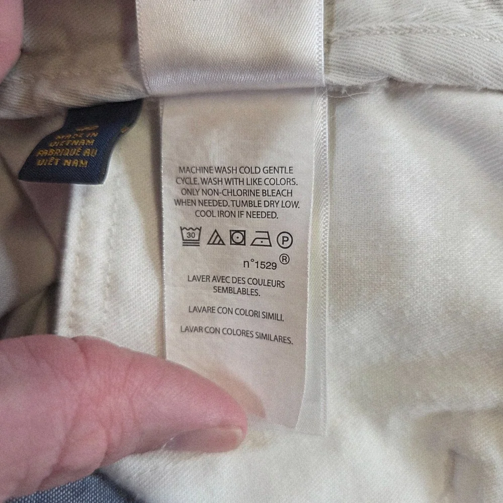 Polo Ralph Lauren Mens 40 Beige Relaxed Fit Chino Shorts 9 Inseam